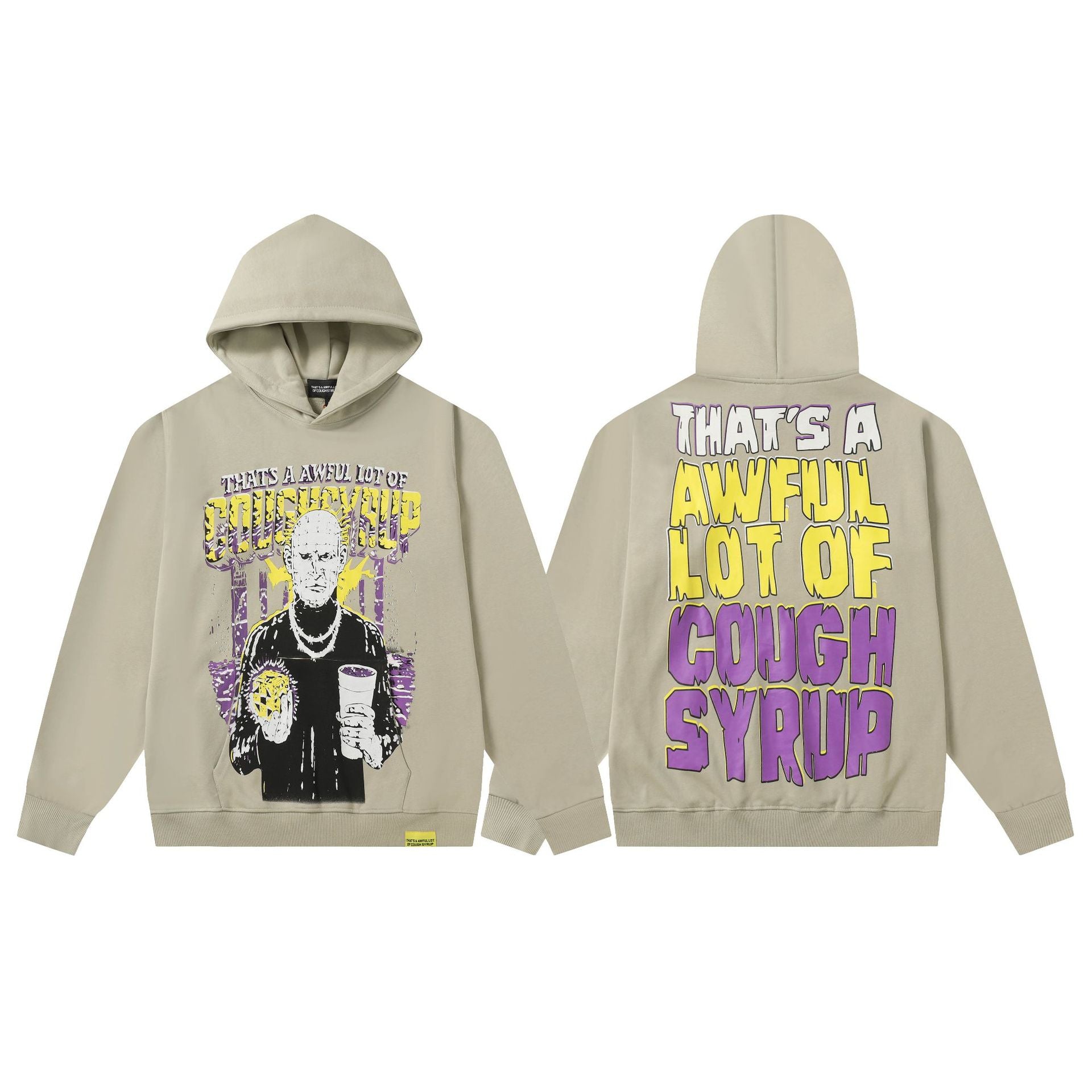 Top Quality THAT'S a AWFUL LOT of Men's COUGH SYRUP Hoodie Clothing Hoodies Streetwear Oversized Hoodies