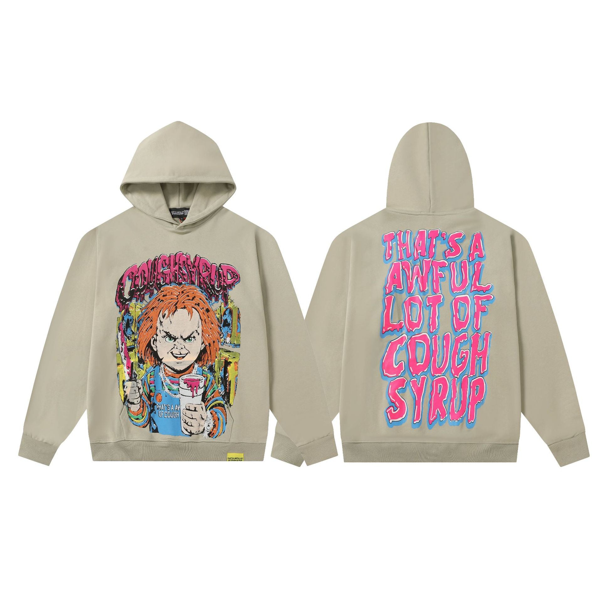 Top Quality THAT'S a AWFUL LOT of Men's COUGH SYRUP Hoodie Clothing Hoodies Streetwear Oversized Hoodies