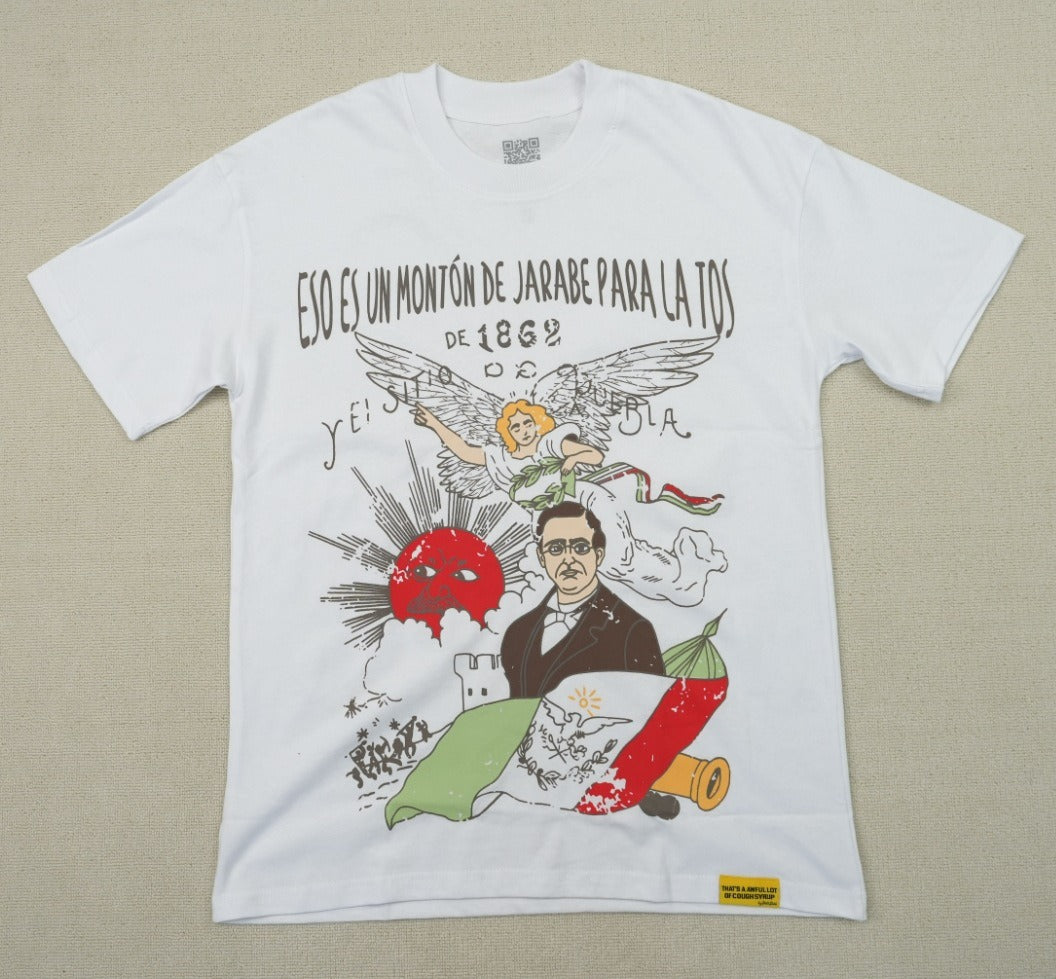 THAT'S a AWFUL LOT of Top Quality 100% Cotton COUGH SYRUP Loose Casual Oversized Vintage T-shirts for Men