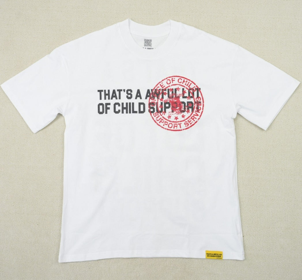 THAT'S a AWFUL LOT of Top Quality 100% Cotton COUGH SYRUP Loose Casual Oversized Vintage T-shirts for Men