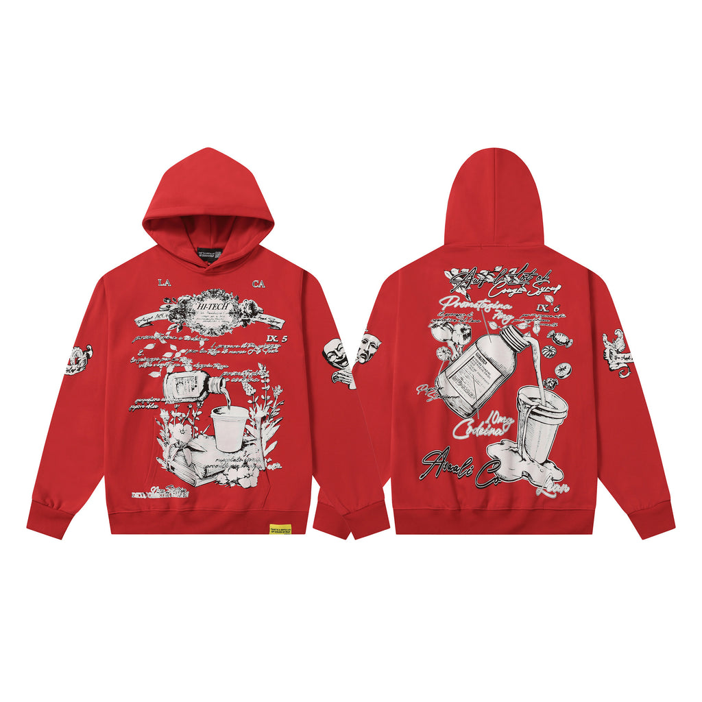 Top Quality THAT'S a AWFUL LOT of Men's COUGH SYRUP Hoodie Clothing Hoodies Streetwear Oversized Hoodies