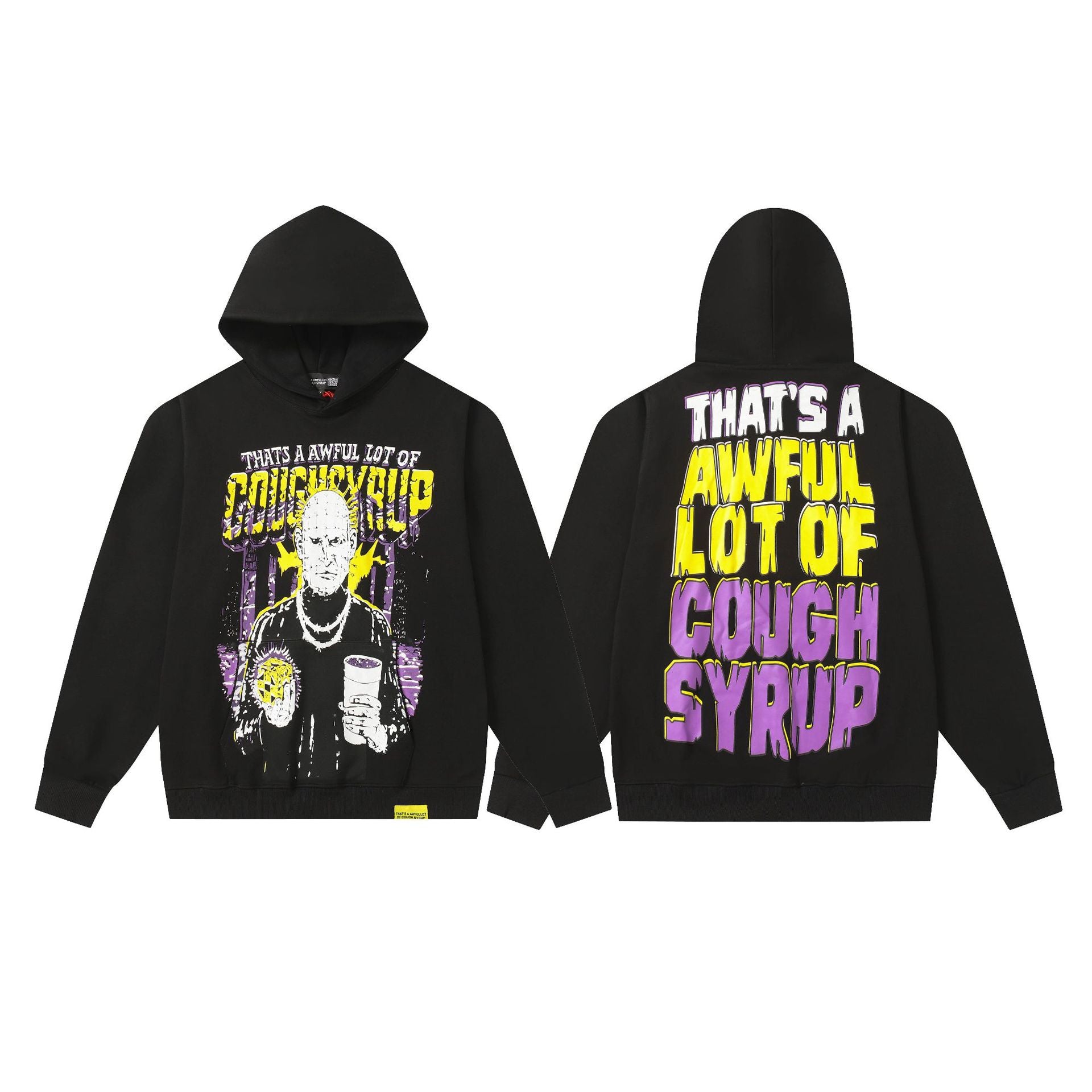 Top Quality THAT'S a AWFUL LOT of Men's COUGH SYRUP Hoodie Clothing Hoodies Streetwear Oversized Hoodies