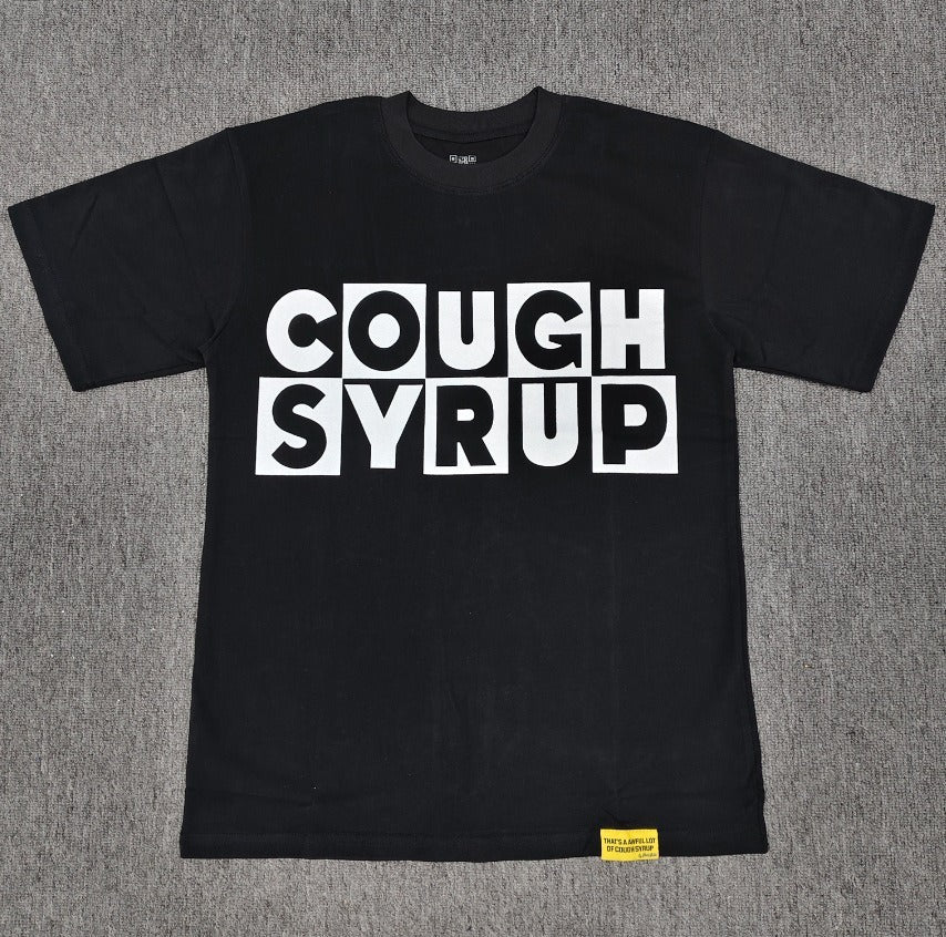 Top Quality THAT'S a AWFUL LOT of 100% Cotton COUGH SYRUP Loose Casual Scannable Oversized Vintage T-shirts for Men