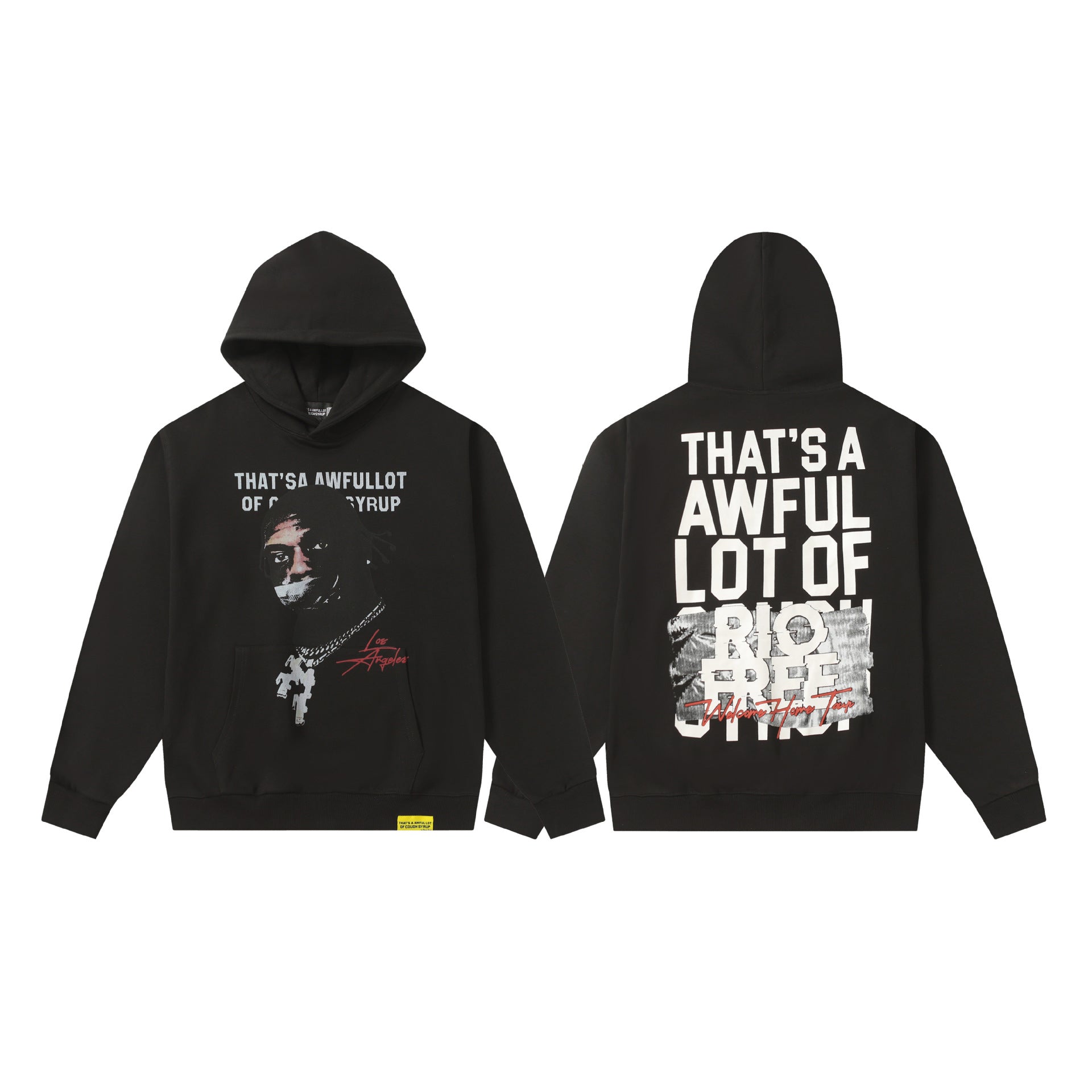 Top Quality THAT'S a AWFUL LOT of Men's COUGH SYRUP Hoodie Clothing Hoodies Streetwear Oversized Hoodies