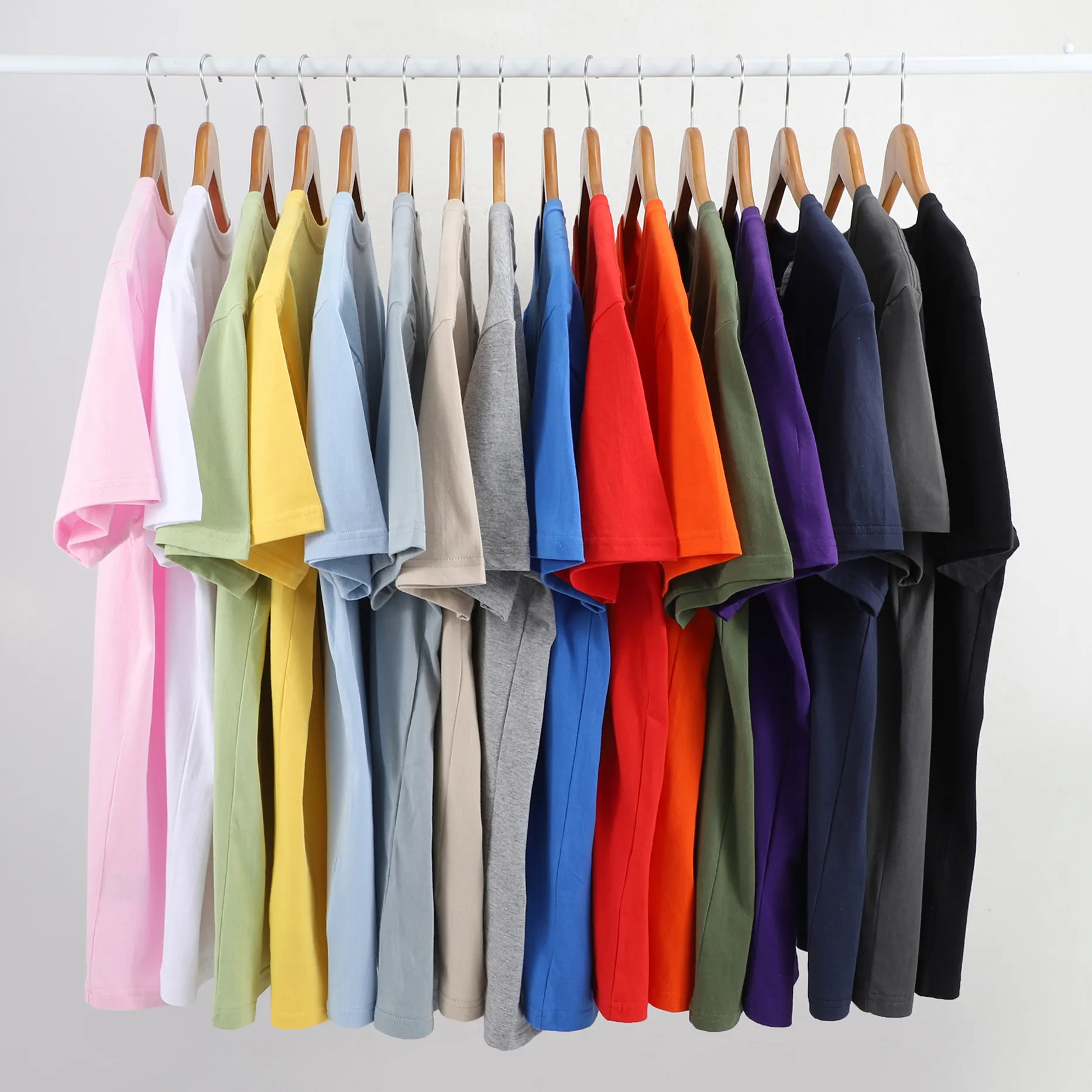 Men's Tee Shirts High Quality 280gsm Top Quality 100% Cotton T-shirts Mens Oversized Shirts
