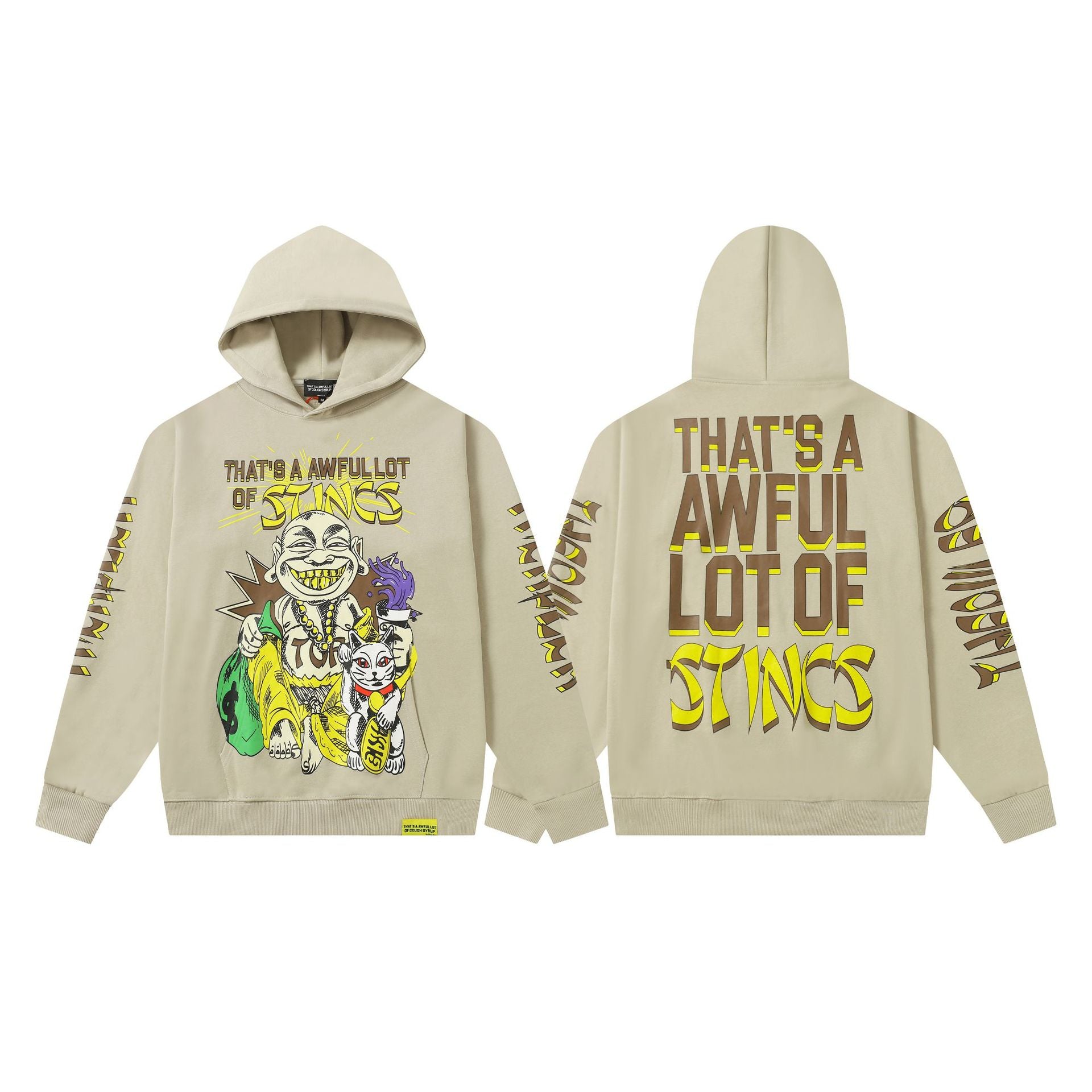 Top Quality THAT'S a AWFUL LOT of Men's COUGH SYRUP Hoodie Clothing Hoodies Streetwear Oversized Hoodies