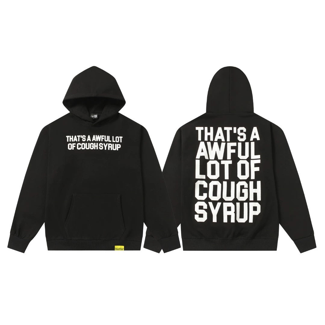 Top Quality THAT'S a AWFUL LOT of Men's COUGH SYRUP Hoodie Clothing Hoodies Streetwear Oversized Hoodies