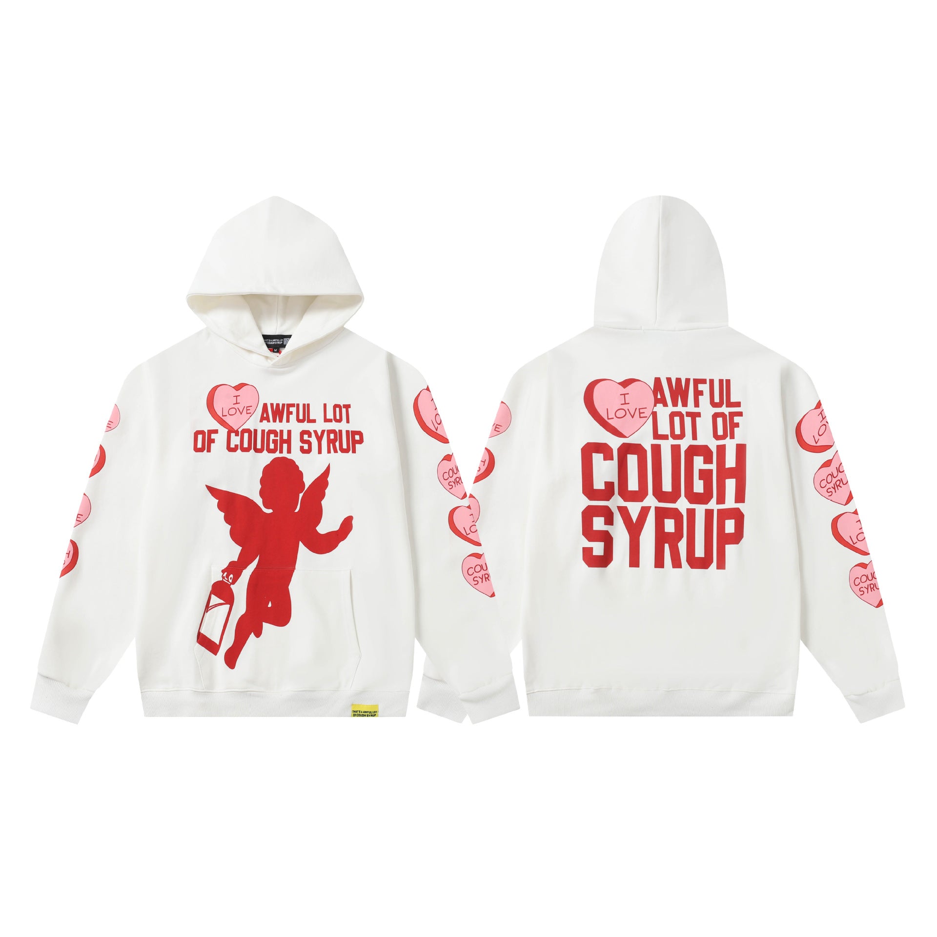 Top Quality THAT'S a AWFUL LOT of Men's COUGH SYRUP Hoodie Clothing Hoodies Streetwear Oversized Hoodies