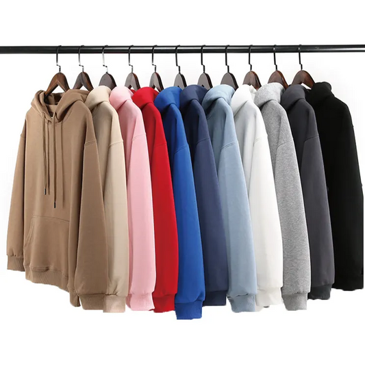 Top Quality Heavyweight Puff Printing Hoodies Men's Tracksuits 100% Cotton Pullover Sweatshirts Custom Streetwear Hoodie