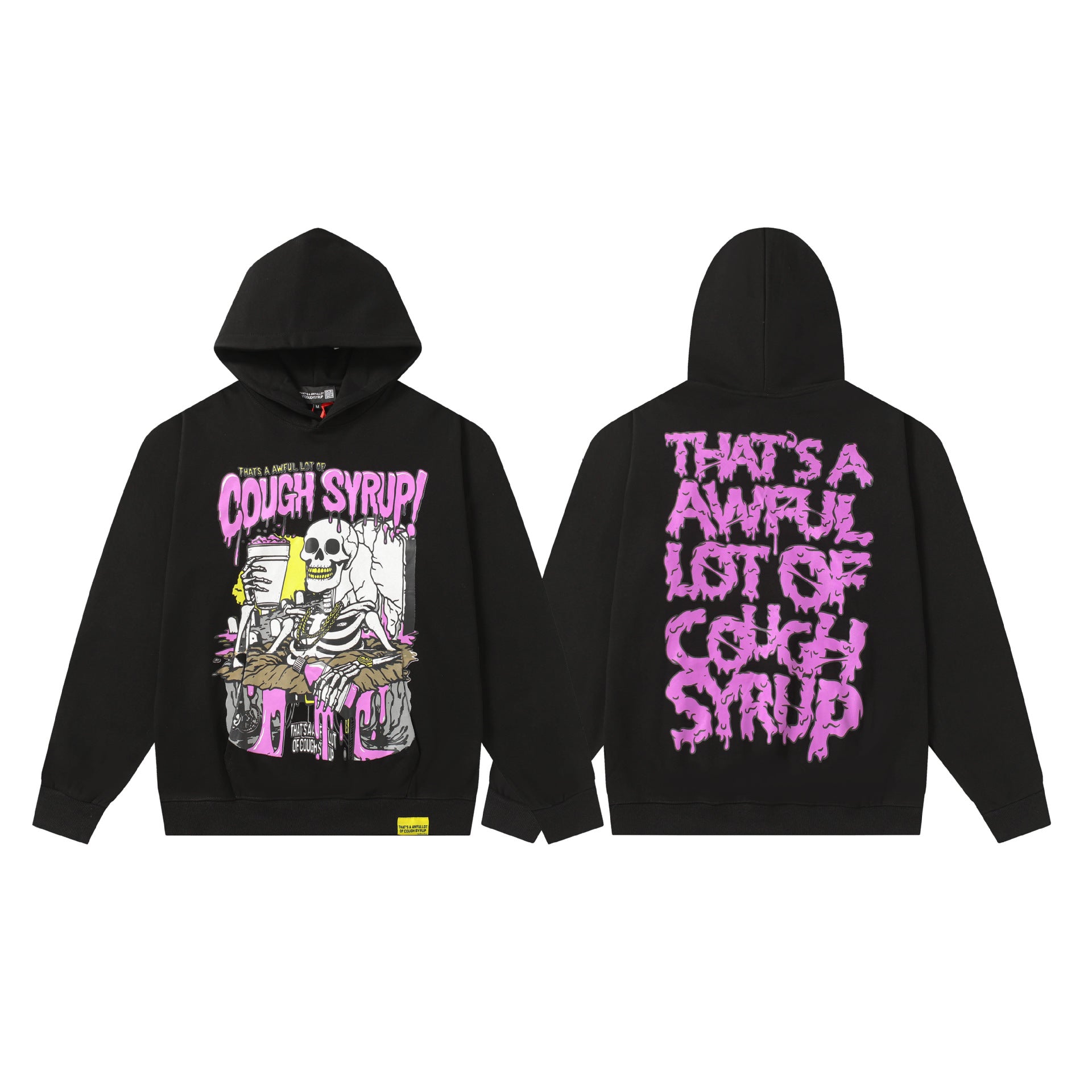 Top Quality THAT'S a AWFUL LOT of Men's COUGH SYRUP Hoodie Clothing Hoodies Streetwear Oversized Hoodies