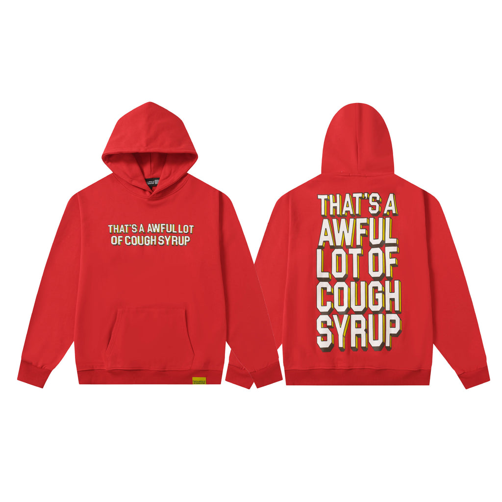 Top Quality THAT'S a AWFUL LOT of Men's COUGH SYRUP Hoodie Clothing Hoodies Streetwear Oversized Hoodies