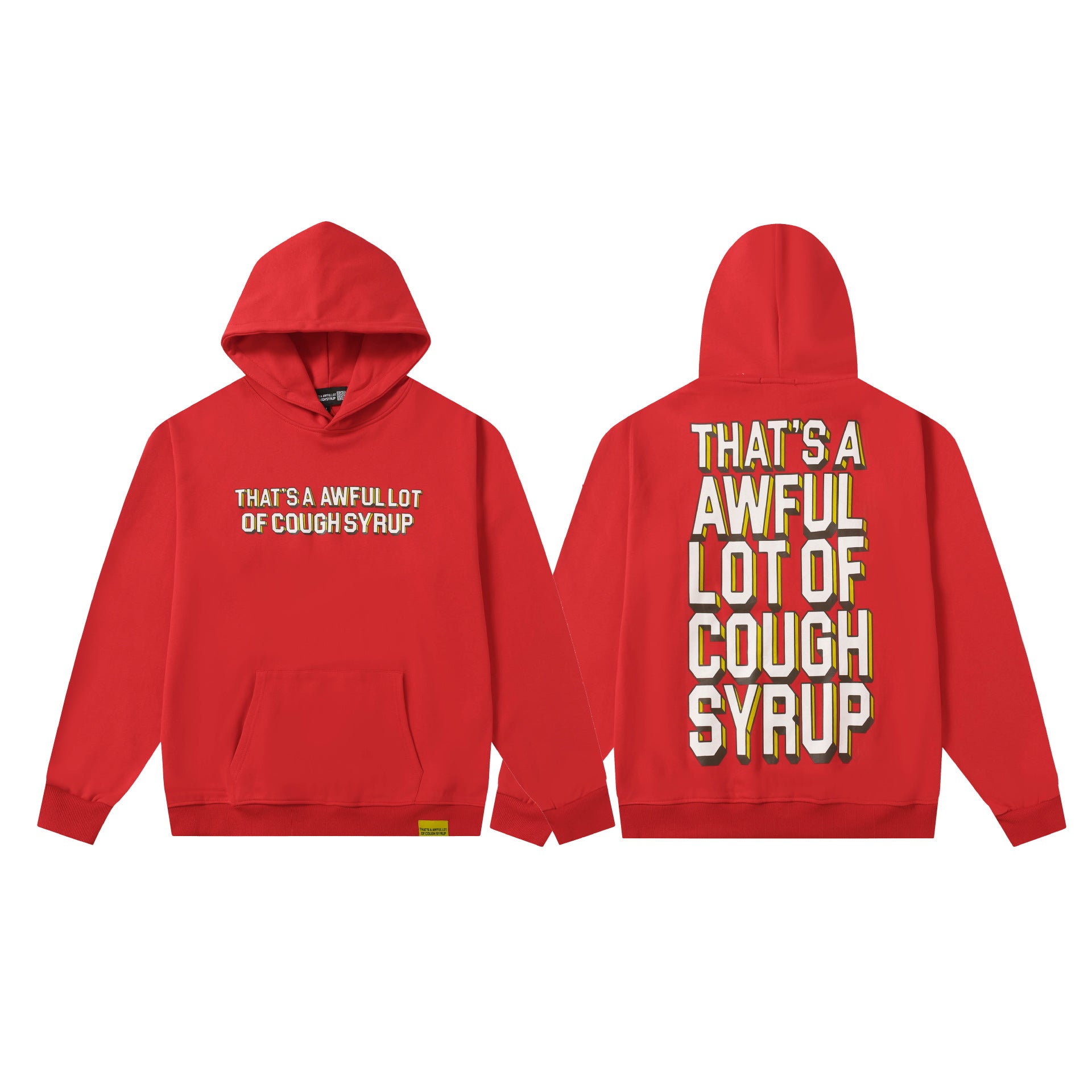 Top Quality THAT'S a AWFUL LOT of Men's COUGH SYRUP Hoodie Clothing Hoodies Streetwear Oversized Hoodies