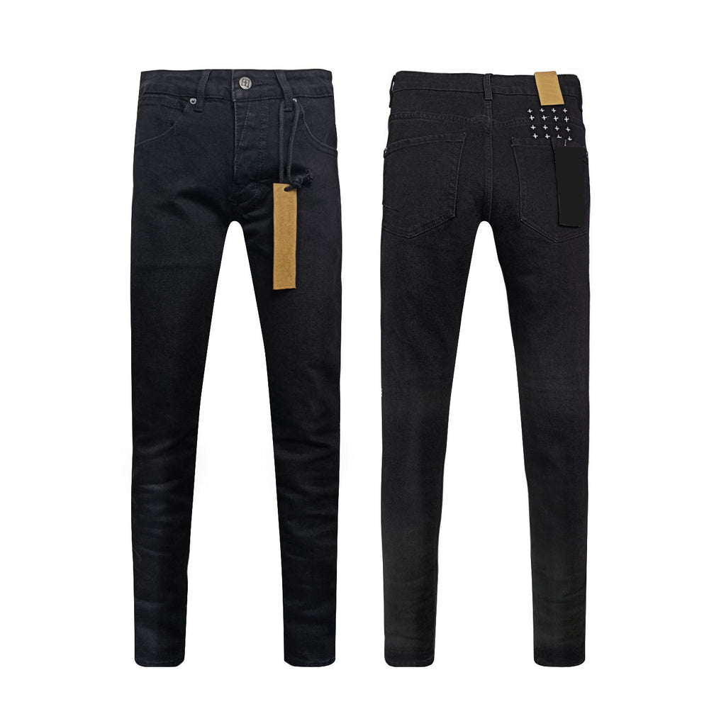 Top Quality Men's Jeans Luxury Ksubies Hip Hop Ripped Denim Y2K Jeans Streetwear Slim Jeans
