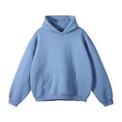 Men's Clothing Hoodies Sweatshirts Custom Logo Top Quality Cotton French Terry Pullover Hoodie